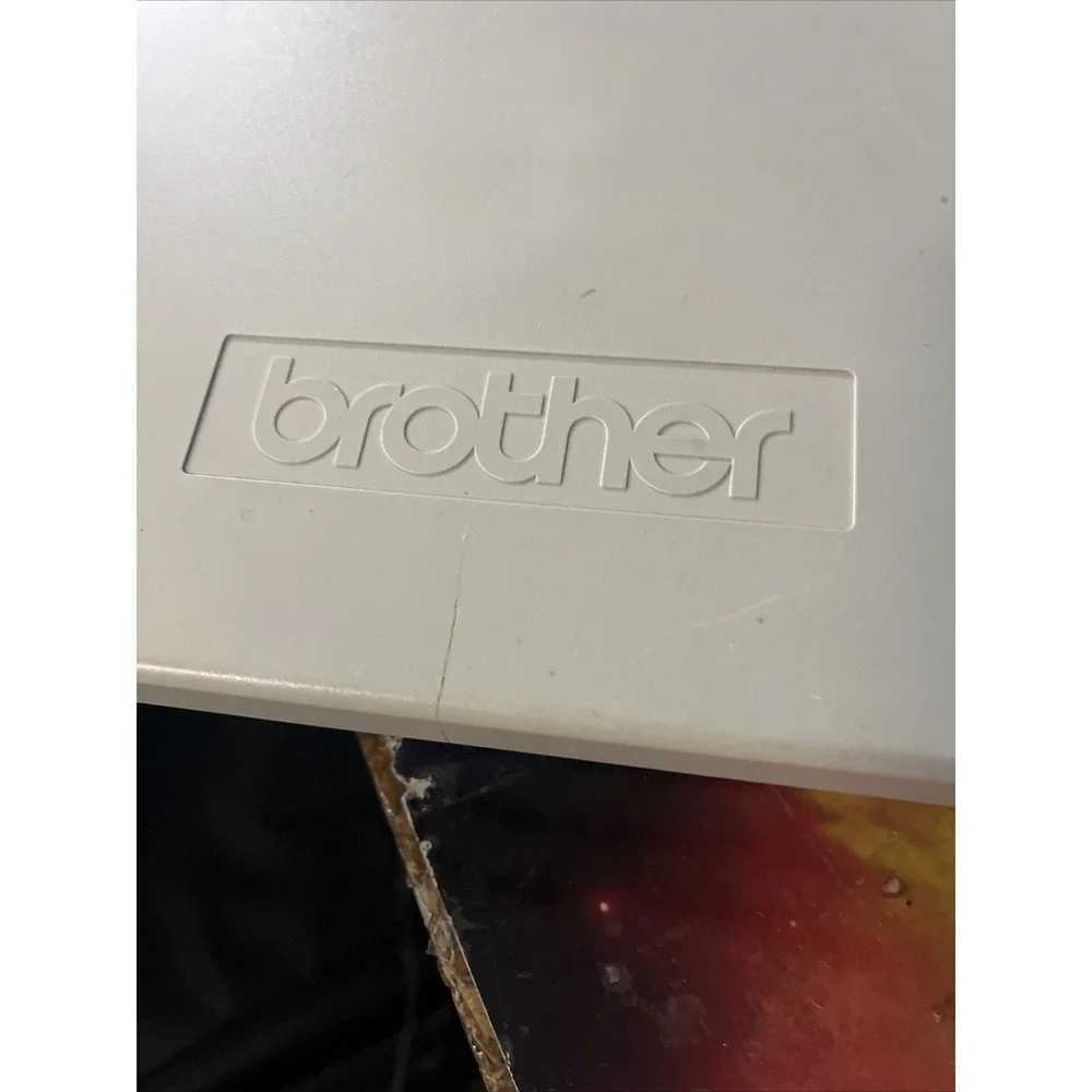 Brother AX-250 Portable Electronic Typewriter Manual Keyboard - Untested